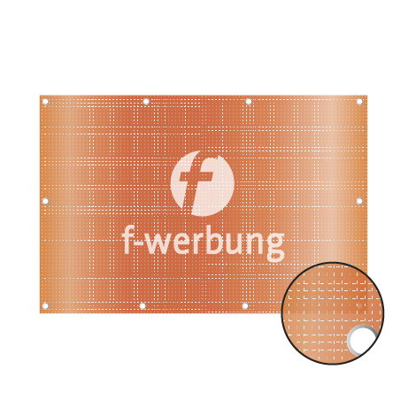 Fahnenstoff Banner | individuelle Größe | einseitig bedruckt
