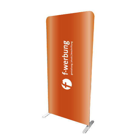 Aufsteller ZIPP ECO | B 100 cm x H 200,9 cm | bedruckt
