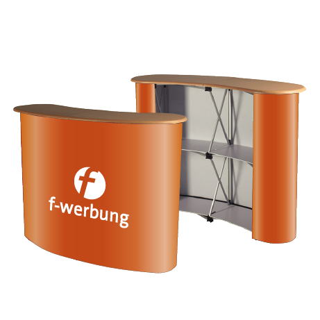 Messetheke Pop-Up | 2x2 | einseitig bedruckt