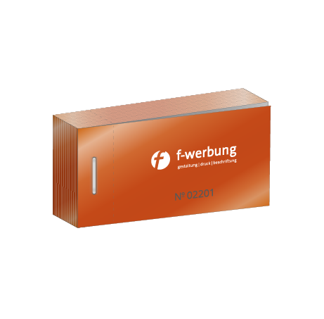 Blockgutscheine Individualdruck