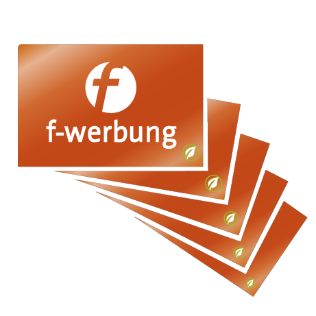 Visitenkarten | 350 g/m² Offset weiß | einseitig