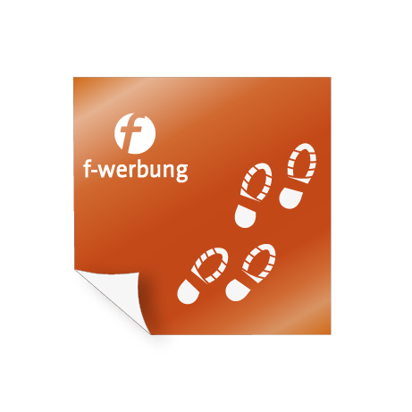 Fussbodenaufkleber