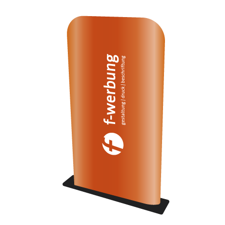 Aufsteller ZIPP | B 120 cm x H 238 cm | bedruckt