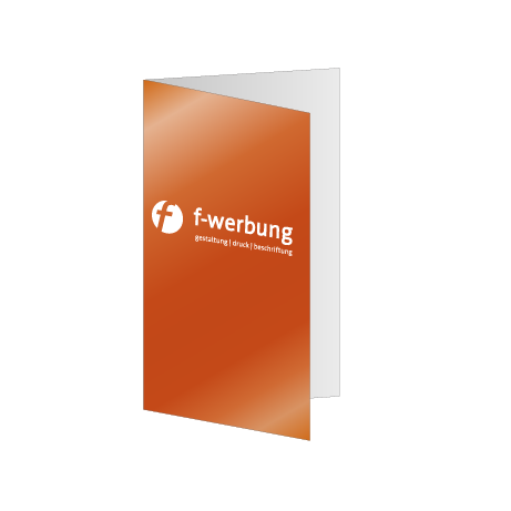 Faltblatt Einbruchfalz 4-Seiter | DIN A4 hoch | beidseitig bedruckt