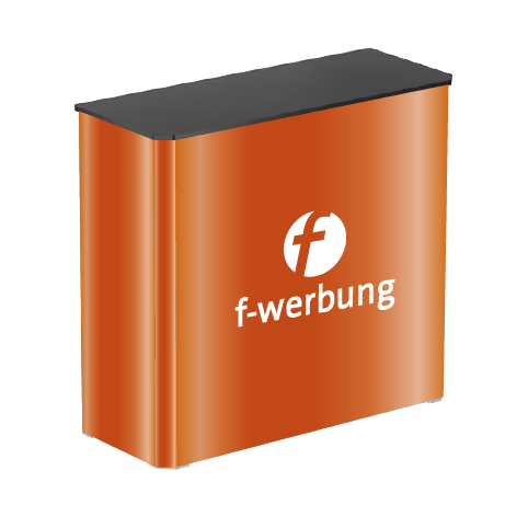 Messetheke FASTFRAME™ | B 102 cm x H 102,5 cm x T 41 cm | bedruckt