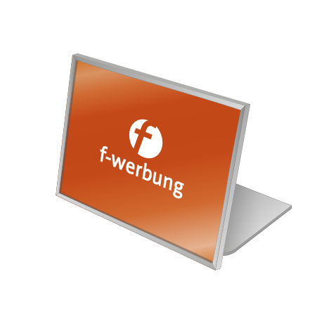 Tischaufsteller | System Karlsruhe | DIN A4 quer