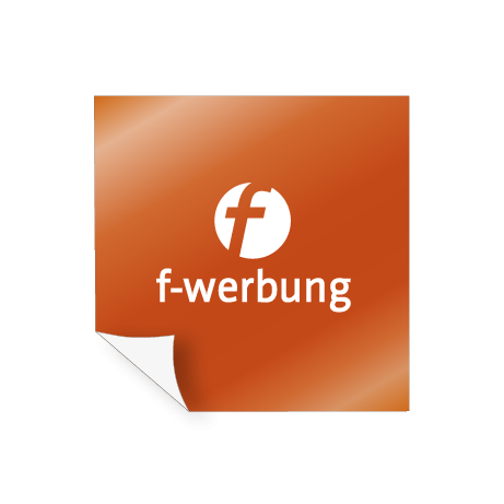 Aufkleber Polymer 2D - weiß und transparent