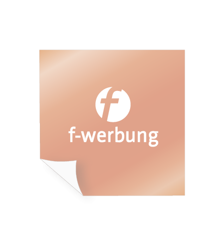 Aufkleber Monomer 1D - weiß und transparent