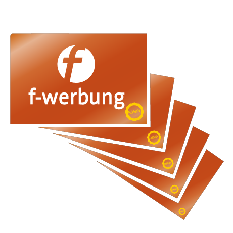 Visitenkarten | Chromeffekt | einseitig