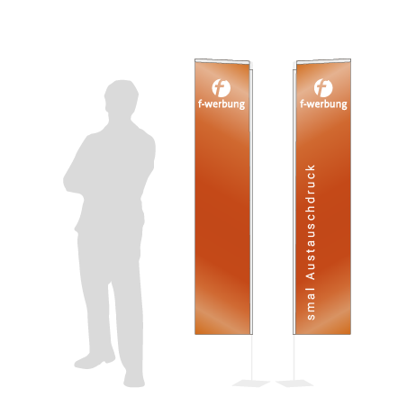 Beachflag Rechteck