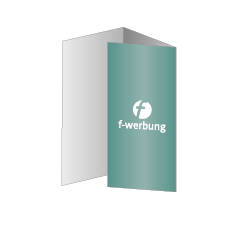 Faltblatt Wickelfalz 6-Seiter | DIN lang 10,0 cm x 21,0 cm hoch | beidseitig bedruckt