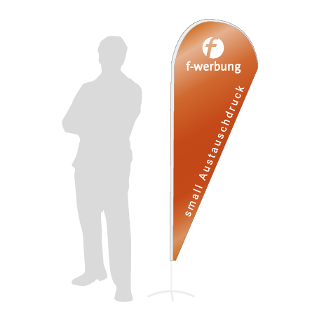 Beachflag Drop Austauschdruck | Small (210 cm) | einseitig bedruckt
