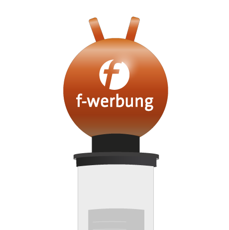 Aufblasbarer Hüpfball als Sonderproduktion