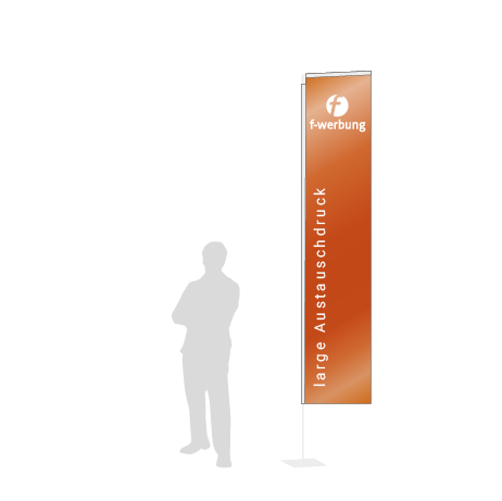 Beachflag Rechteck