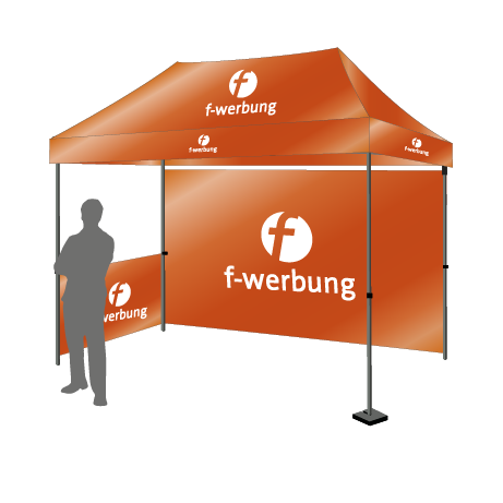 Faltpavillon | 3x4,5 | bedruckt